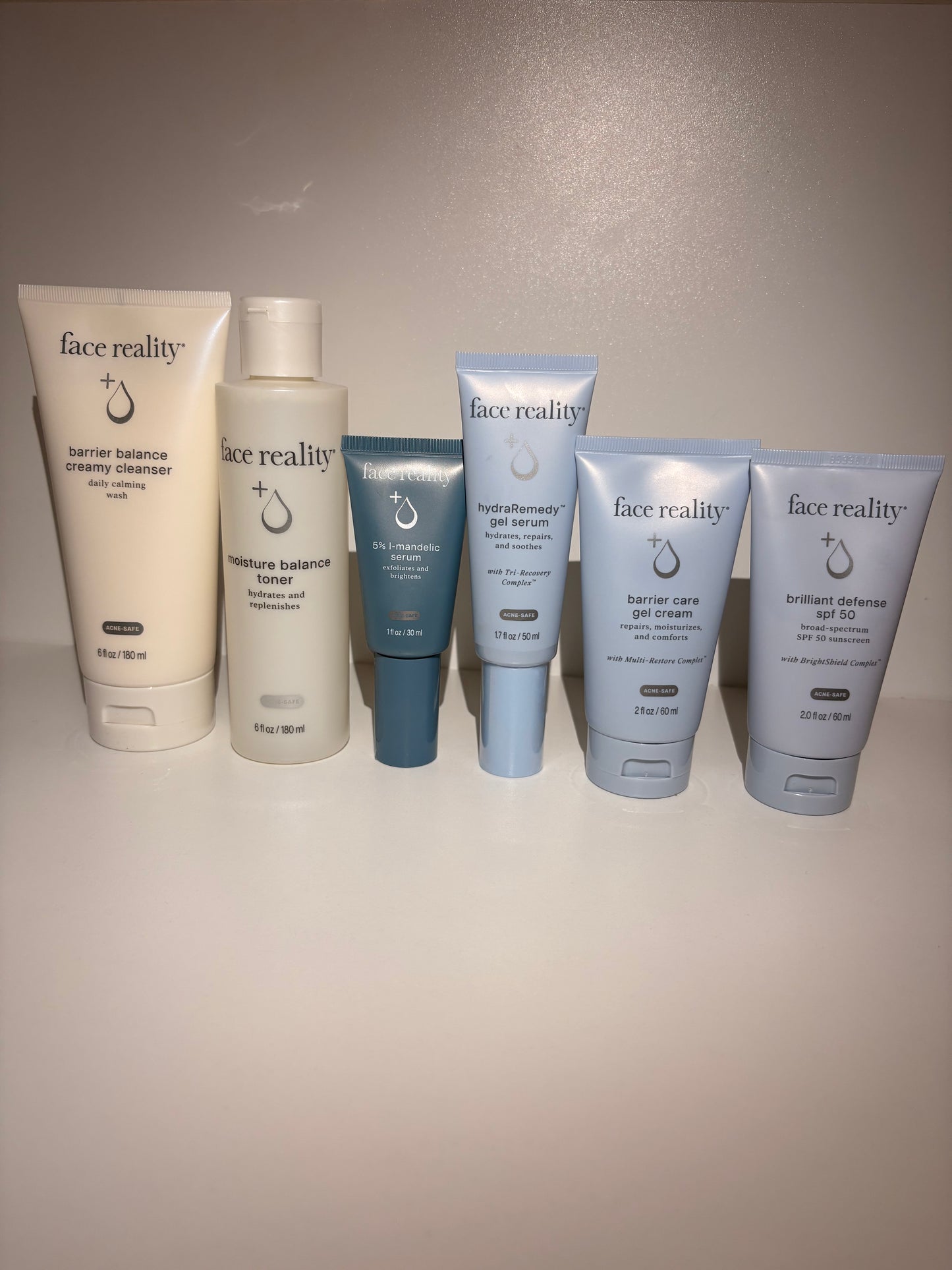 (Dehydrated/Dry) Acne Prone Face Reality Routine Set