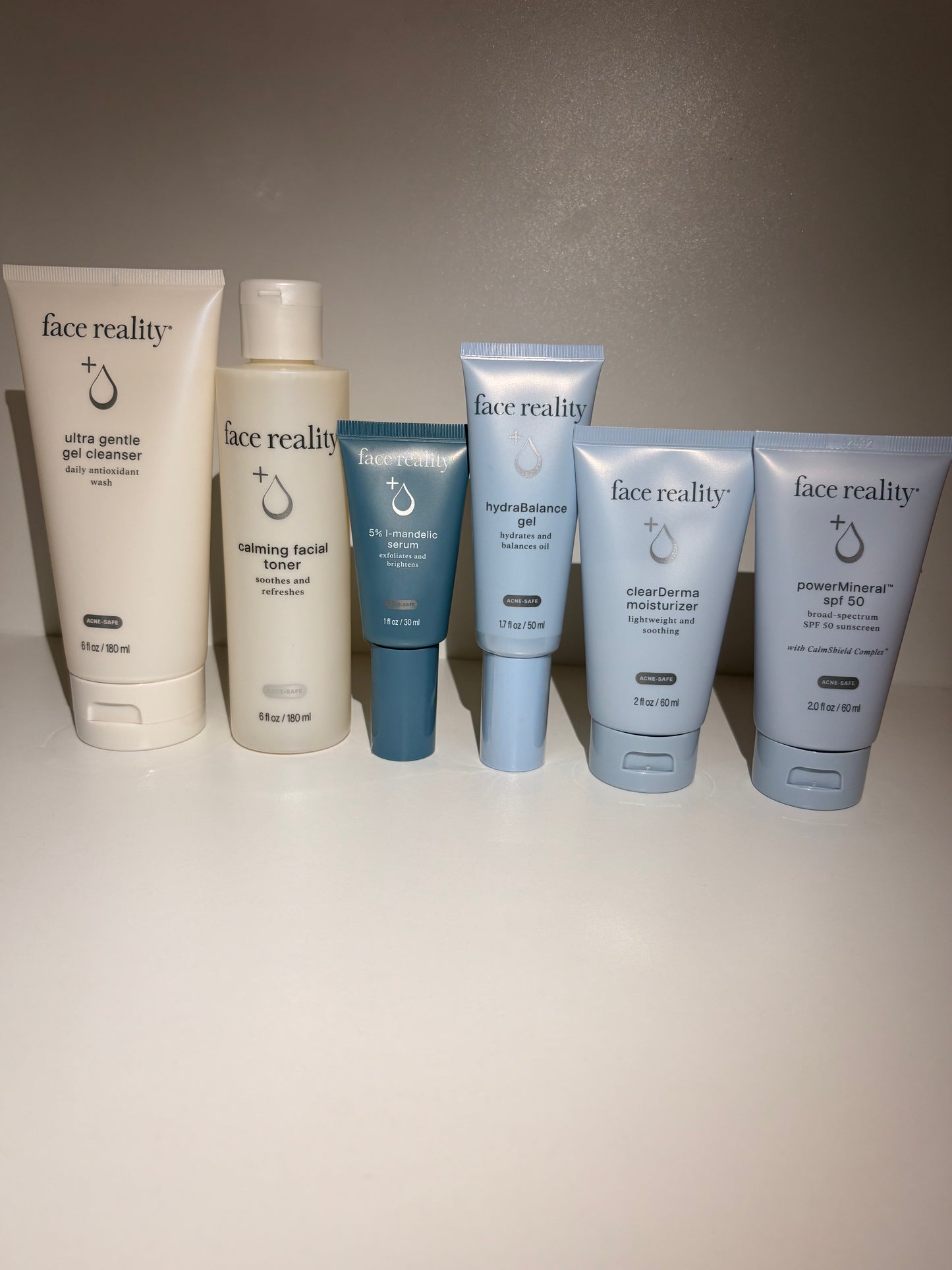 (Oily/Clogged Pores) Acne Prone Face Reality Routine Set