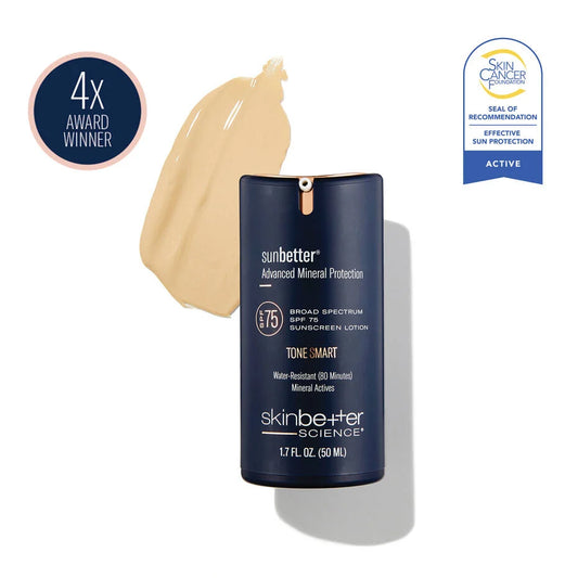 Skinbetter Science Sunbetter TONE SMART SPF 75 Sunscreen Lotion 1.7fl.oz